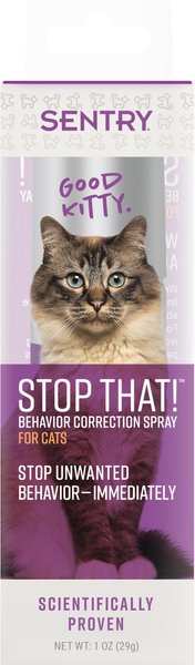 Sentry Stop That! Noise & Pheromone Cat Spray, 1 oz (New) slide 1 of 2