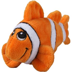 Smart Pet Love Tender Tuff Aquatic Clownfish Squeaky Plush Dog Toy