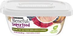 Purina Beneful Superfood Blend With Lamb & Trout in Sauce Wet Dog Food, 9-oz tub, case of 8