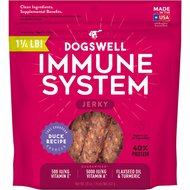 Dogswell Jerky Immune System Duck Recipe Grain-Free Dog Treats