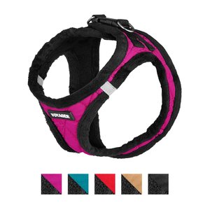 Best Pet Supplies Voyager Padded Fleece Dog Harness, Rose, Small