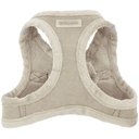 Best Pet Supplies Voyager Plush Suede Dog Harness, Latte, Small