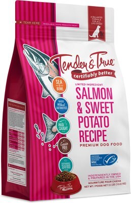 Tender & True Limited Ingredient Grain-Free Salmon & Sweet Potato Recipe Dry Dog Food, slide 1 of 1