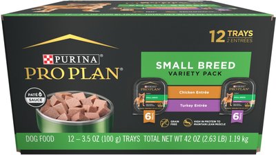 Purina Pro Plan Focus Small Breed Variety Pack Entree Grain-Free Wet Dog Food, slide 1 of 1