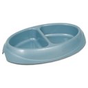 Petmate Double Diner Plastic Dog & Cat Dish, 1-cup