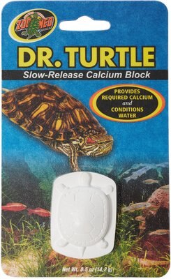 Zoo Med Dr. Turtle Slow-Release Calcium Block Turtle Supplement, slide 1 of 1