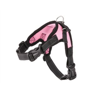Copatchy No-Pull Reflective Adjustable Dog Harness, Pink, Small