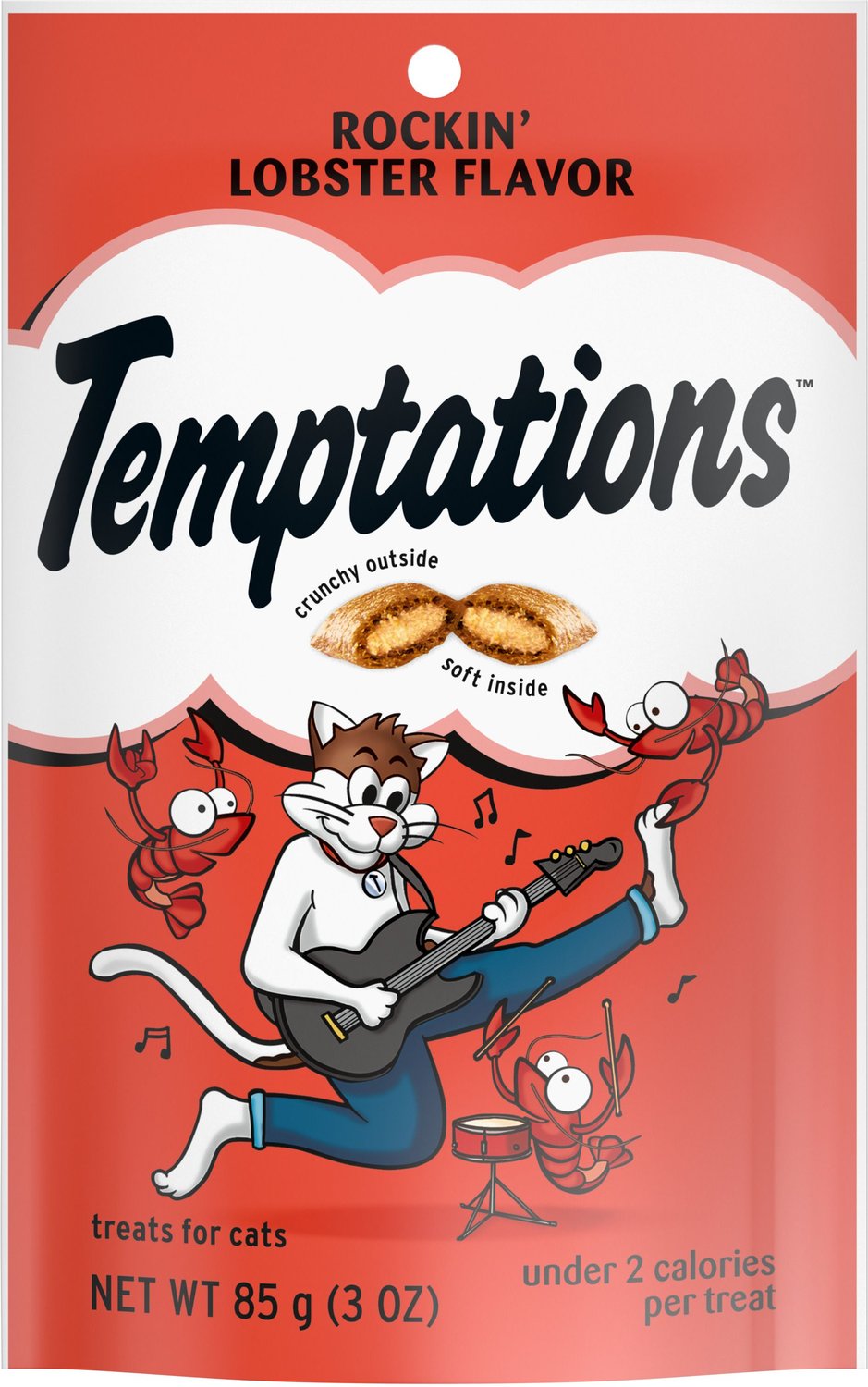 TEMPTATIONS Rockin' Lobster Flavor Cat 