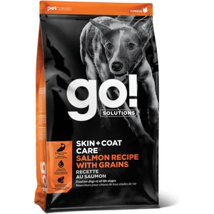 Go! Solutions Skin + Coat Care Salmon Recipe Dry Dog Food, 25-lb bag