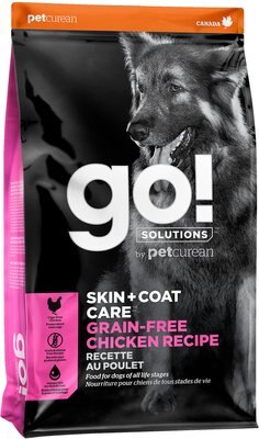 Go! Solutions Skin + Coat Care Grain-Free Chicken Recipe Dry Dog Food, slide 1 of 1
