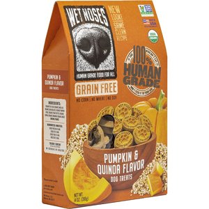 Wet Noses Grain-Free Pumpkin & Quinoa Flavor Dog Treats, 14-oz box