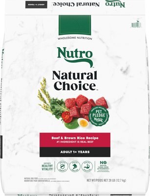 Nutro Natural Choice Adult Beef & Brown Rice Recipe Dry Dog Food, slide 1 of 1