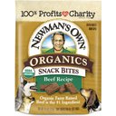 Newman's Own Organics Snack Bites Beef Recipe Grain-Free Dog Treats, 4.5-oz bag