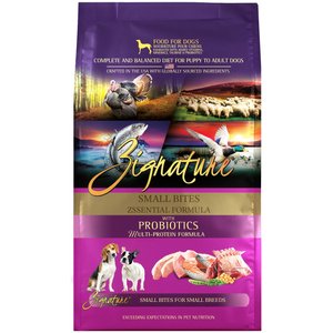 Zignature Zssential Multi-Protein Formula Small Bites Grain-Free Dry Dog Food, 12.5-lb bag