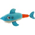 Hush Plush On/Off Squeaker Shark Plush Dog Toy, Small