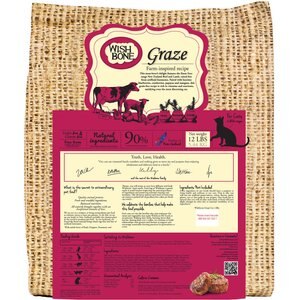 Wishbone Graze Grain-Free Dry Cat Food, 12lb-bag