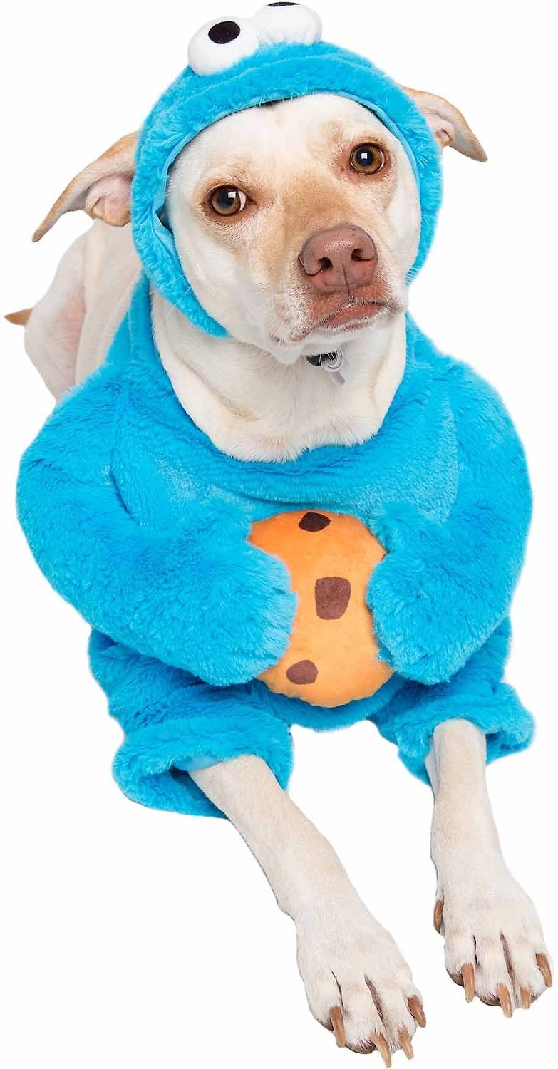 Pet Krewe Sesame Street Cookie Monster Dog & Cat Costume, XLarge