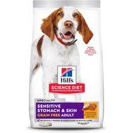 Hill's Science Diet Adult Sensitive Stomach & Skin Grain-Free Chicken & Potato Recipe Dry Dog Food, 24-lb bag