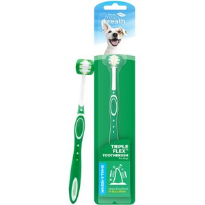 TropiClean Fresh Breath Tripleflex Small Dog Toothbrush