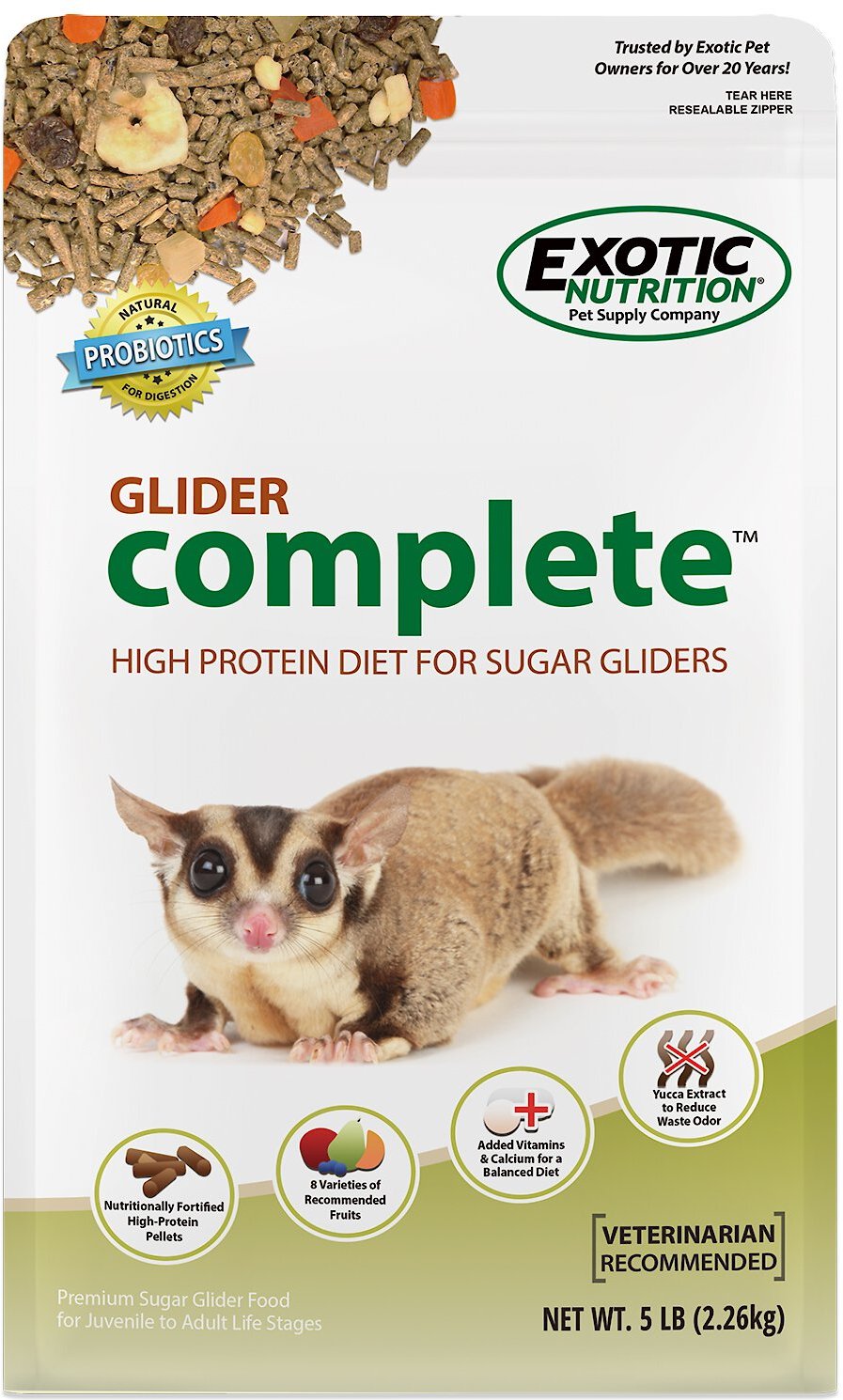 EXOTIC NUTRITION Glider Complete Sugar 