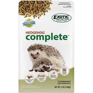 Exotic Nutrition Hedgehog Complete Hedgehog Food, 5-lb bag