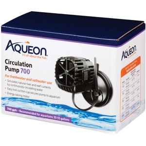 Aqueon Freshwater & Saltwater Circulation Aquarium Pump, 700 GPH