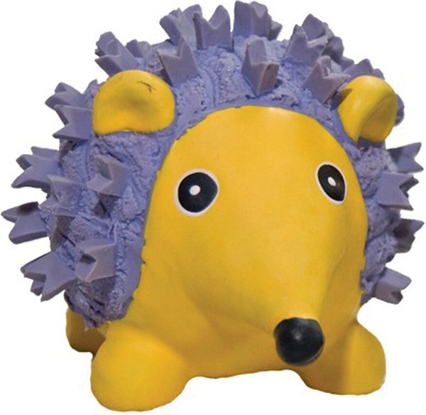 HuggleHounds Ruff-Tex Squeaky Dog Toy, Hedgehog, Large slide 1 of 8