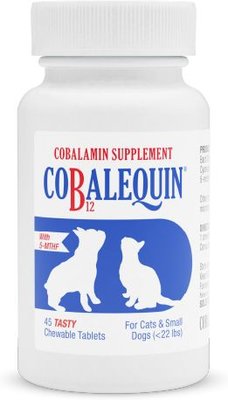 Nutramax Cobalequin Chicken Flavored Chewable Tablets Supplement for Cats & Small Dogs, slide 1 of 1