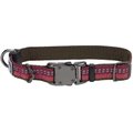 K9 Explorer Reflective Dog Collar, Berry, 8 to 12-in neck, 5/8-in wide