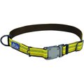 K9 Explorer Reflective Dog Collar, Goldenrod, 10 to 14-in neck, 5/8-in wide