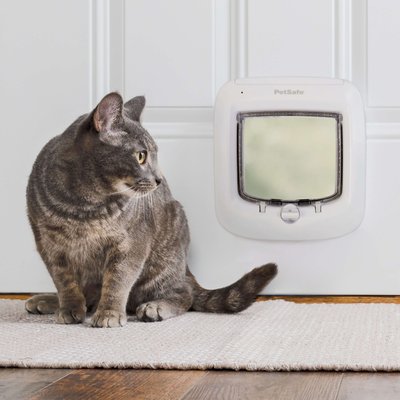 PetSafe 4-Way Locking Microchip Entry Cat Door, slide 1 of 1