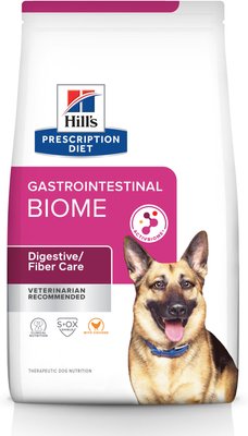 Hill's Prescription Diet Gastrointestinal Biome Chicken Flavor Dry Dog Food, slide 1 of 1