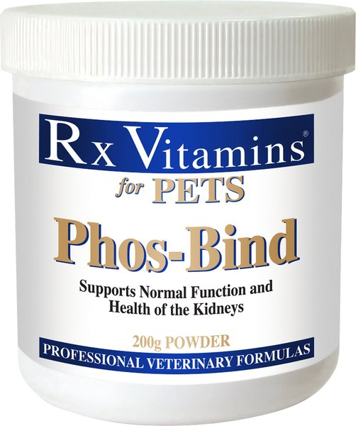 Rx Vitamins Phos-Bind Powder Kidney Supplement for Dogs, 200-g slide 1 of 3