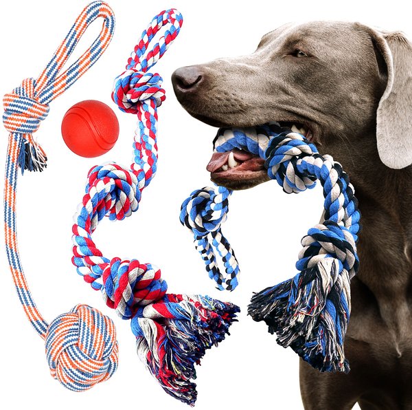 Pacific Pups Rescue Assorted Rope Dog Toys, 4 count slide 1 of 8
