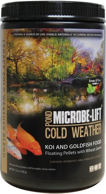 Microbe-Lift Legacy Cold Weather Floating Pellets with Wheat Germ Koi & Goldfish Food, slide 1 of 1