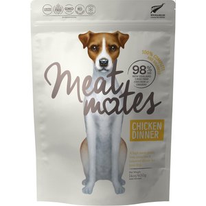 Meat Mates Chicken Dinner Grain-Free Freeze-Dried Dog Food, 14-oz bag