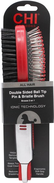 CHI Double Sided Ball Tip Pin & Bristle Dog Brush slide 1 of 3