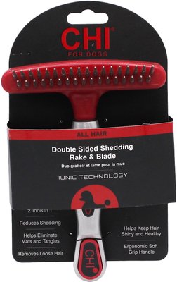 CHI Shedding Rake and Blade Dog Grooming Tool, slide 1 of 1