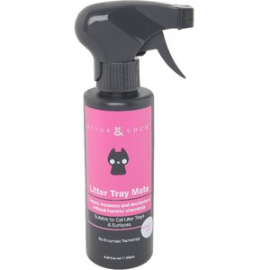 Rufus & Coco Litter Tray Mate Cleaning Spray, 8.45-oz bottle