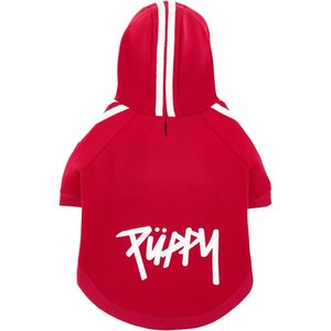 Frisco Püppy Dog & Cat Athletic Hoodie, Red, X-Small