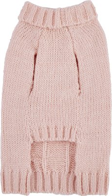 FRISCO Ultra-Soft Marled Dog & Cat Sweater, Pink, X-Small - Chewy.com