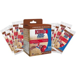 KONG Easy Treat Liver Recipe To Go Treat,10 count