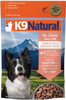 K9 Natural Lamb & King Salmon Grain-Free Freeze-Dried Dog Food, slide 1 of 1
