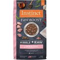 Instinct Raw Boost Skin & Coat Health Grain-Free Recipe with Real Chicken & Freeze-Dried Raw Pieces Adult Dry Dog Food, 4-lb bag