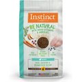 Instinct Be Natural Puppy Real Chicken & Brown Rice Recipe Freeze-Dried Raw Coated Dry Dog Food, 4.5-lb bag