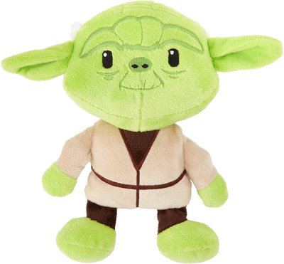 Fetch For Pets Star Wars Yoda Squeaky Plush Dog Toy, slide 1 of 1