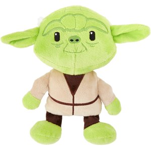 Fetch For Pets Star Wars Yoda Squeaky Plush Dog Toy, 9-in
