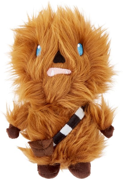 Fetch For Pets Star Wars Chewbacca Squeaky Plush Dog Toy, 8-in slide 1 of 3
