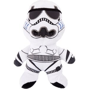 Fetch For Pets Star Wars Storm Trooper Squeaky Plush Dog Toy, 6-in