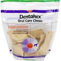Vetoquinol Dentahex Oral Care Medium Breeds Dental Dog Treats, 30 count